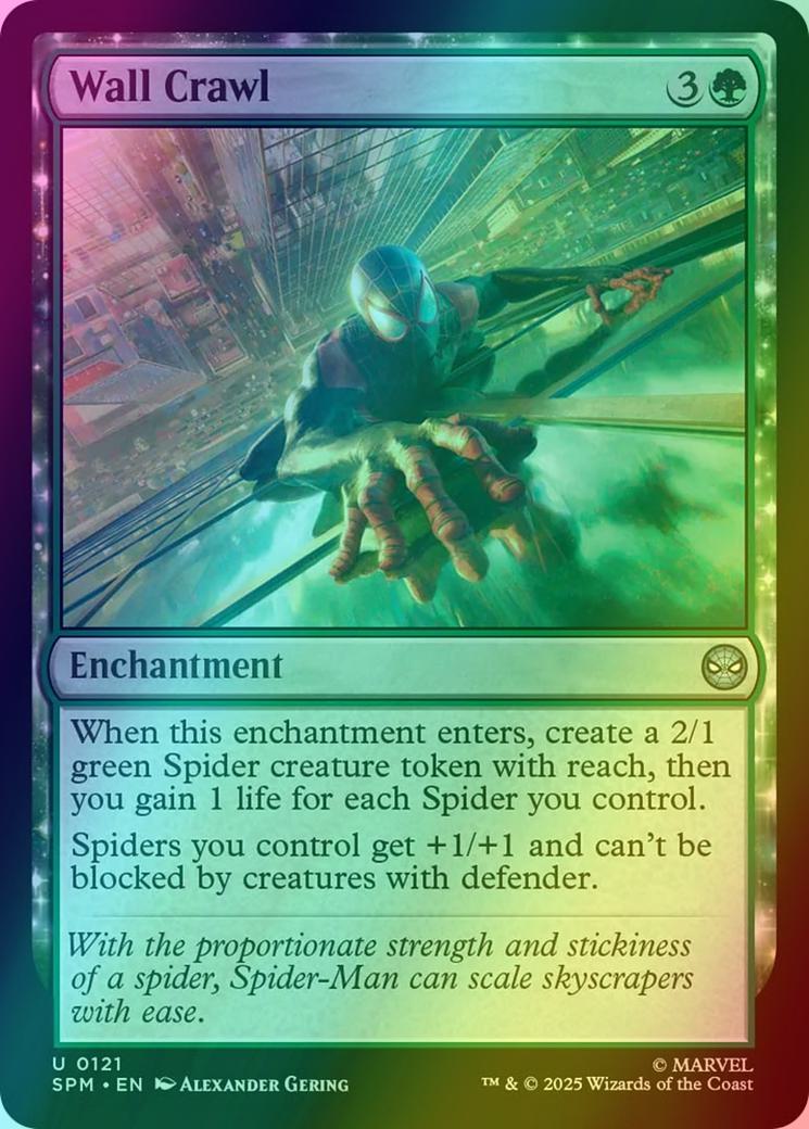 Wall Crawl [121] [Marvel's Spider-Man] [Foil]