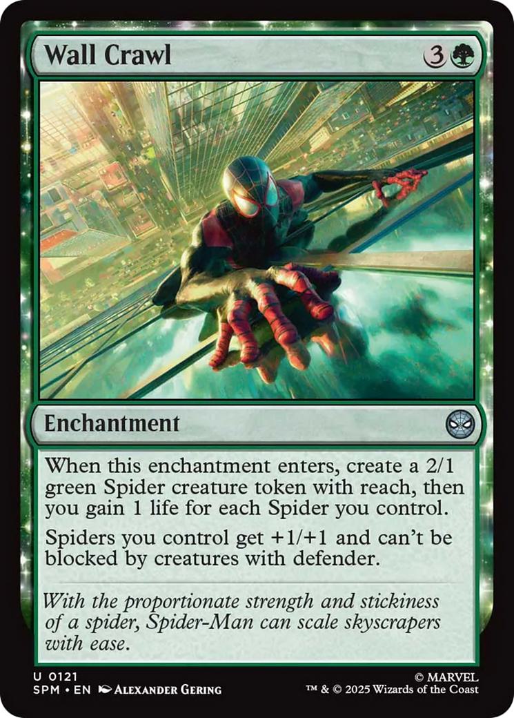 Wall Crawl [121] [Marvel's Spider-Man] [Non-Foil]