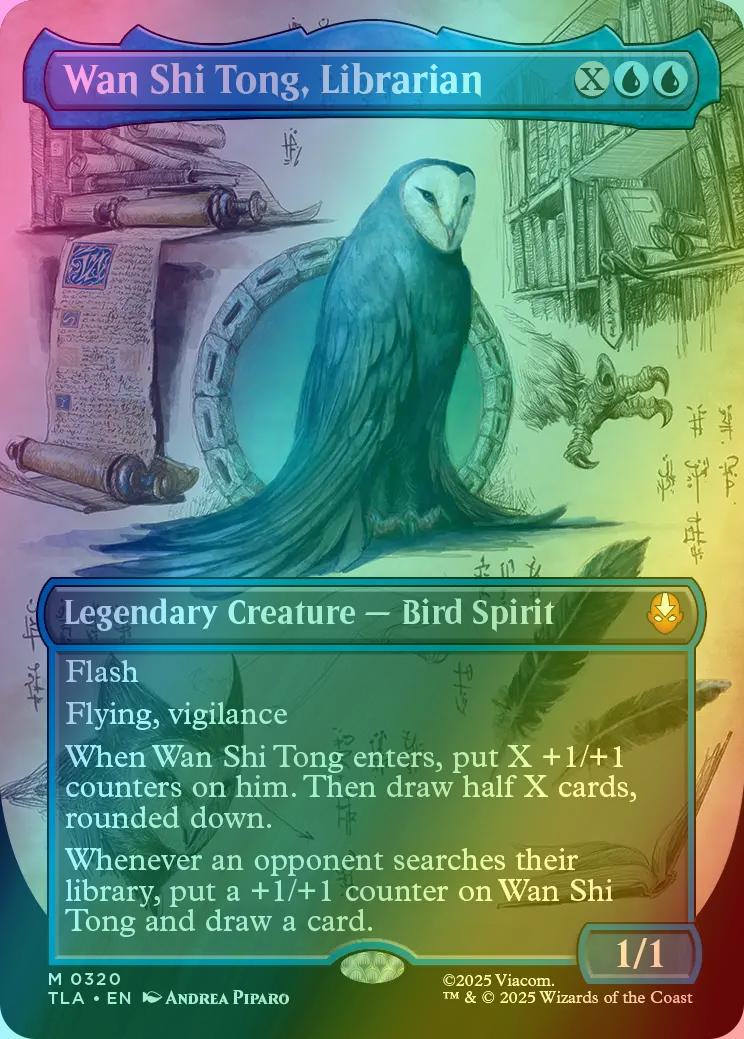 Wan Shi Tong, Librarian [320] [Borderless] [Field Notes] [Avatar: The Last Airbender] [Foil]