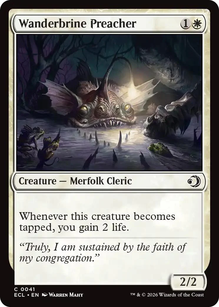 Wanderbrine Preacher [41] [Lorwyn Eclipsed] [Non-Foil]