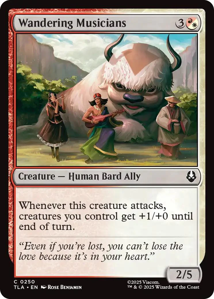 Wandering Musicians [250] [Avatar: The Last Airbender] [Non-Foil]