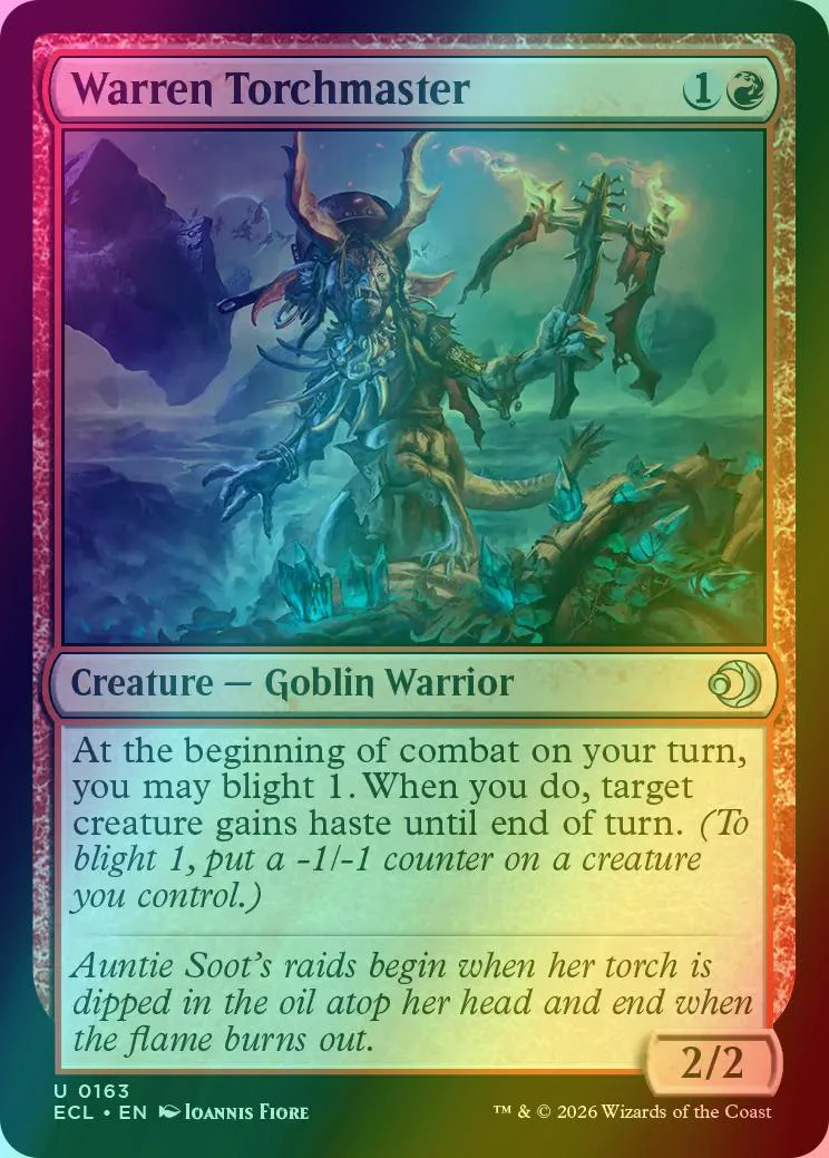 Warren Torchmaster [163] [Lorwyn Eclipsed] [Foil]