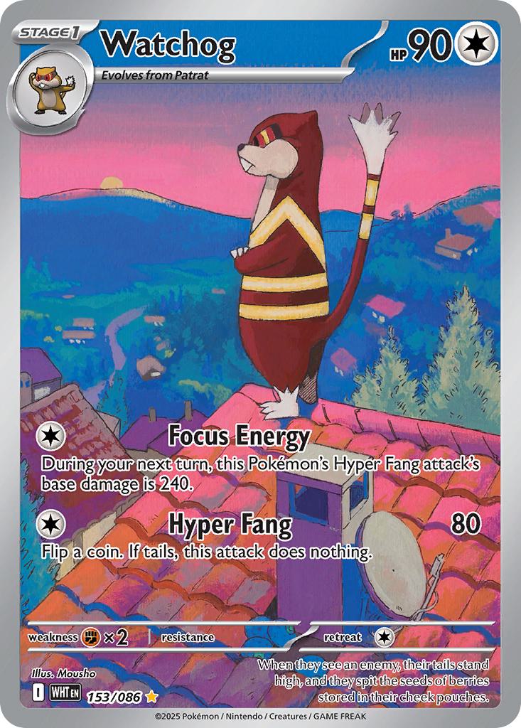 Watchog - 153/086 - Illustration Rare [sv105w-153] [Ultra]