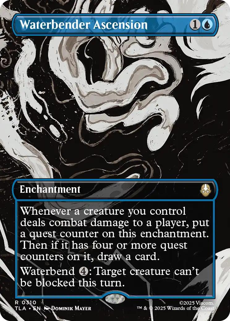 Waterbender Ascension [310] [Borderless] [Scene] [Avatar: The Last Airbender] [Non-Foil]