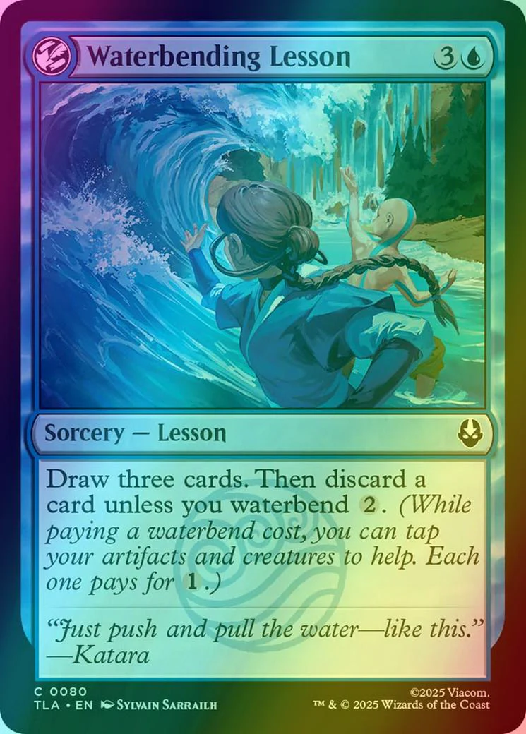 Waterbending Lesson [80] [Avatar: The Last Airbender] [Foil]