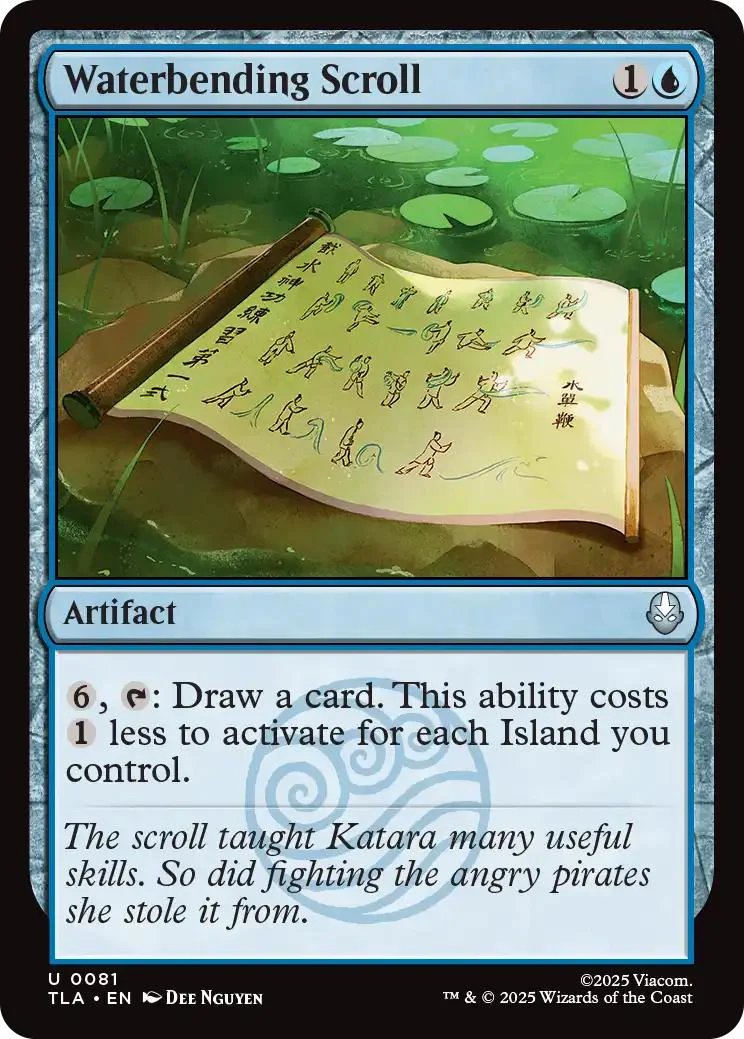 Waterbending Scroll [81] [Avatar: The Last Airbender] [Non-Foil]