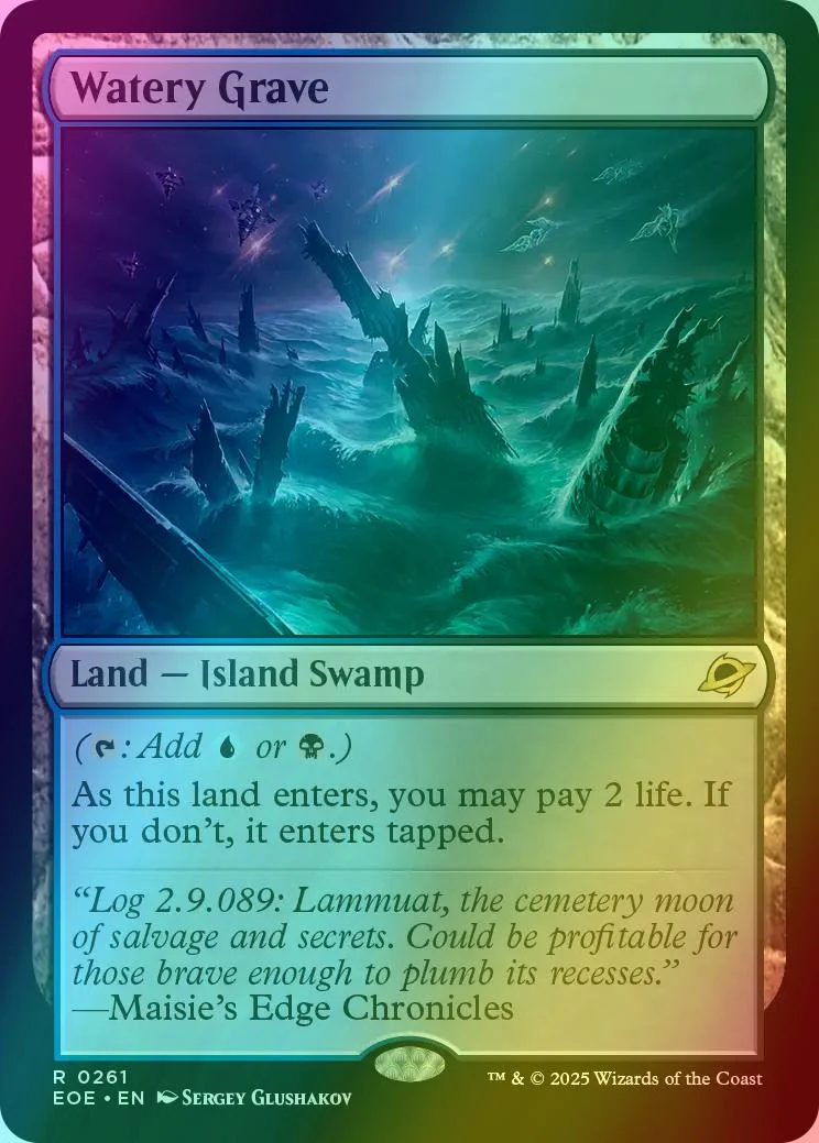 Watery Grave [261] [Edge of Eternities] [Foil]