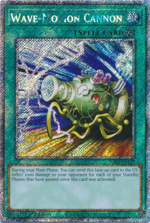 Wave-Motion Cannon - RA03-EN127 - Platinum Secret Rare - 1st Edition