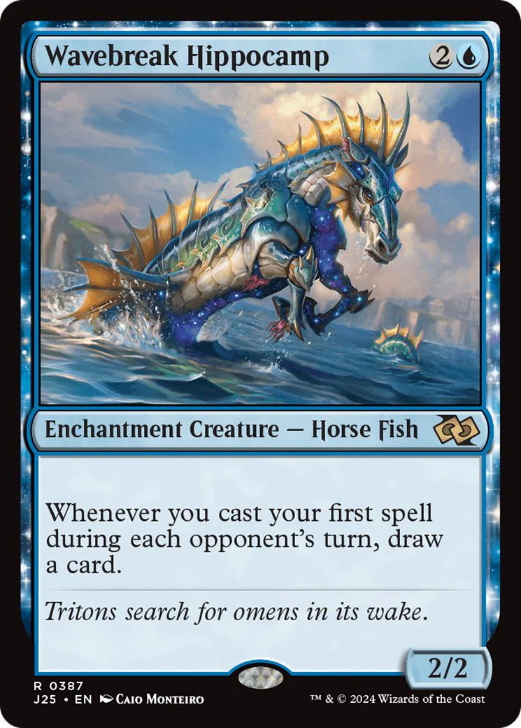 Wavebreak Hippocamp [387] [Foundations: Jumpstart] [Non-Foil]