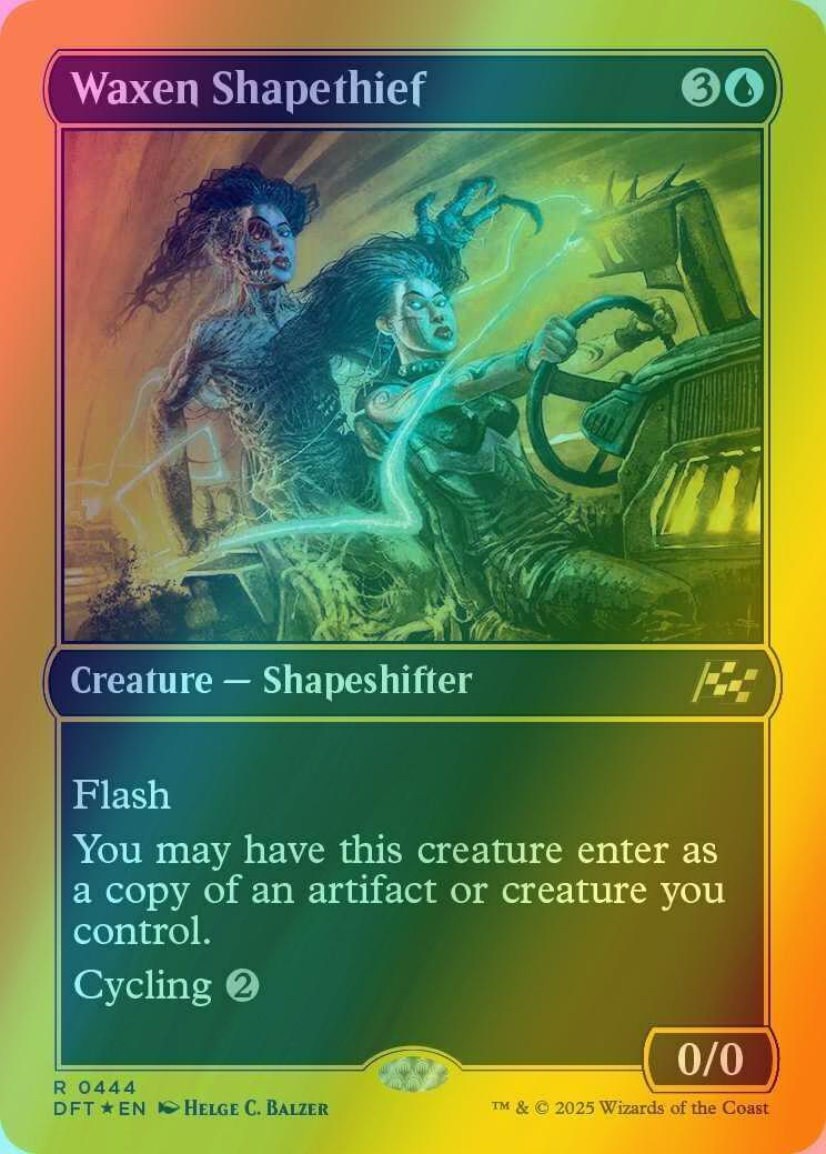 Waxen Shapethief [444] [Aetherdrift] [First-place Foil]