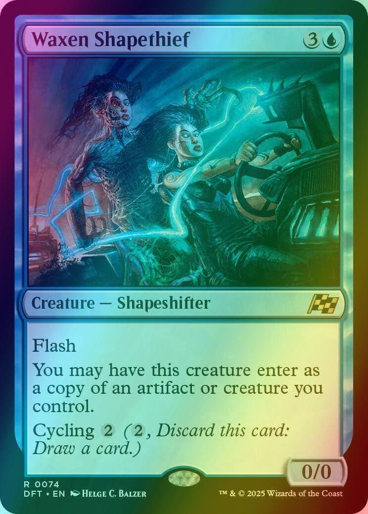 Waxen Shapethief [74] [Aetherdrift] [Foil]