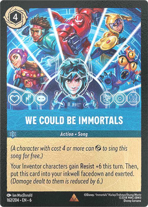 We Could Be Immortals - 162/204 [Azurite Sea] [Cold Foil]