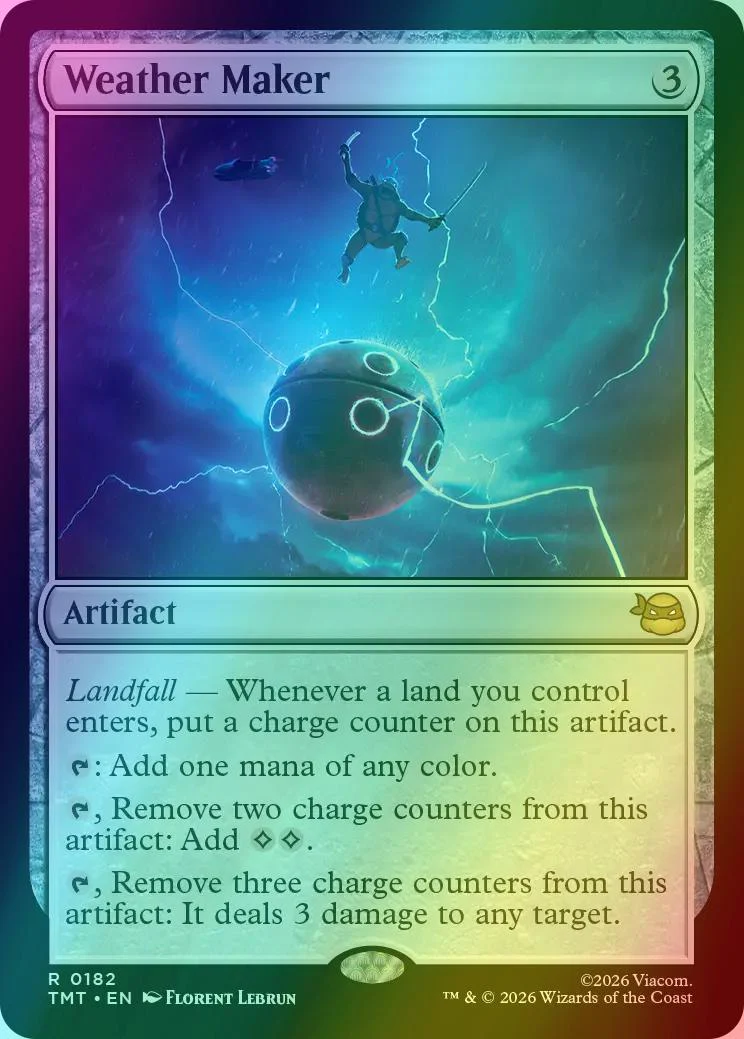 Weather Maker [182] [Teenage Mutant Ninja Turtles] [Foil]