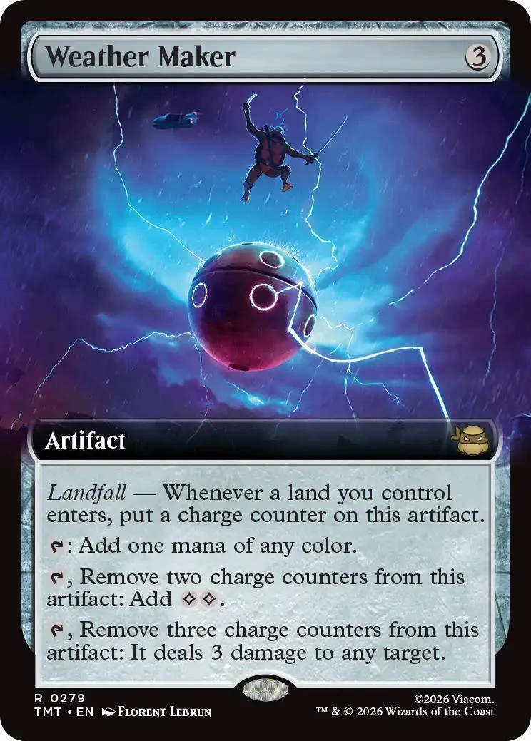 Weather Maker [279] [Extended Art] [Teenage Mutant Ninja Turtles] [Non-Foil]
