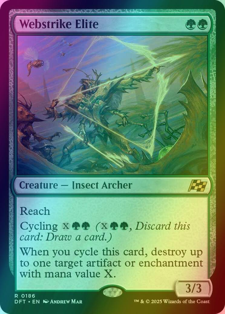 Webstrike Elite [186] [Aetherdrift] [Foil]