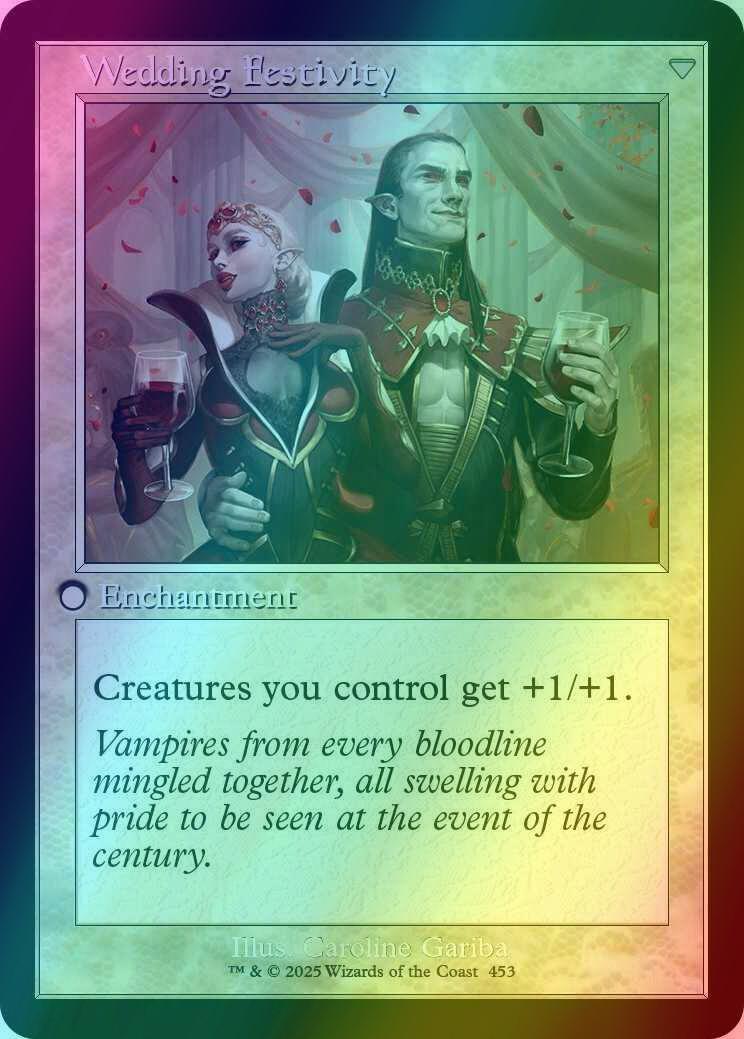 Wedding Announcement // Wedding Festivity [453] [Retro Frame] [Innistrad Remastered] [Foil] - Image 2