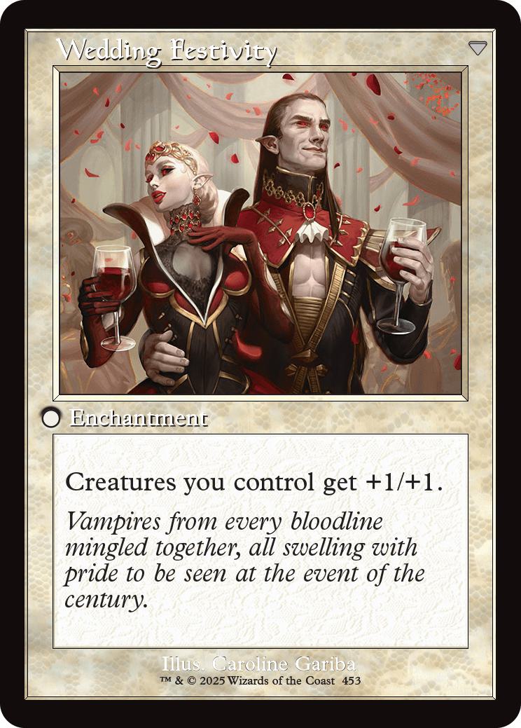 Wedding Announcement // Wedding Festivity [453] [Retro Frame] [Innistrad Remastered] [Non-Foil] - Image 2