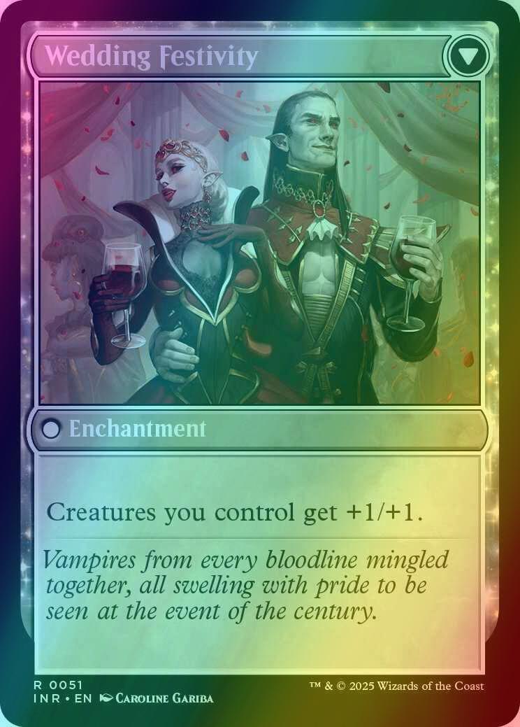Wedding Announcement // Wedding Festivity [51] [Innistrad Remastered] [Foil] - Image 2