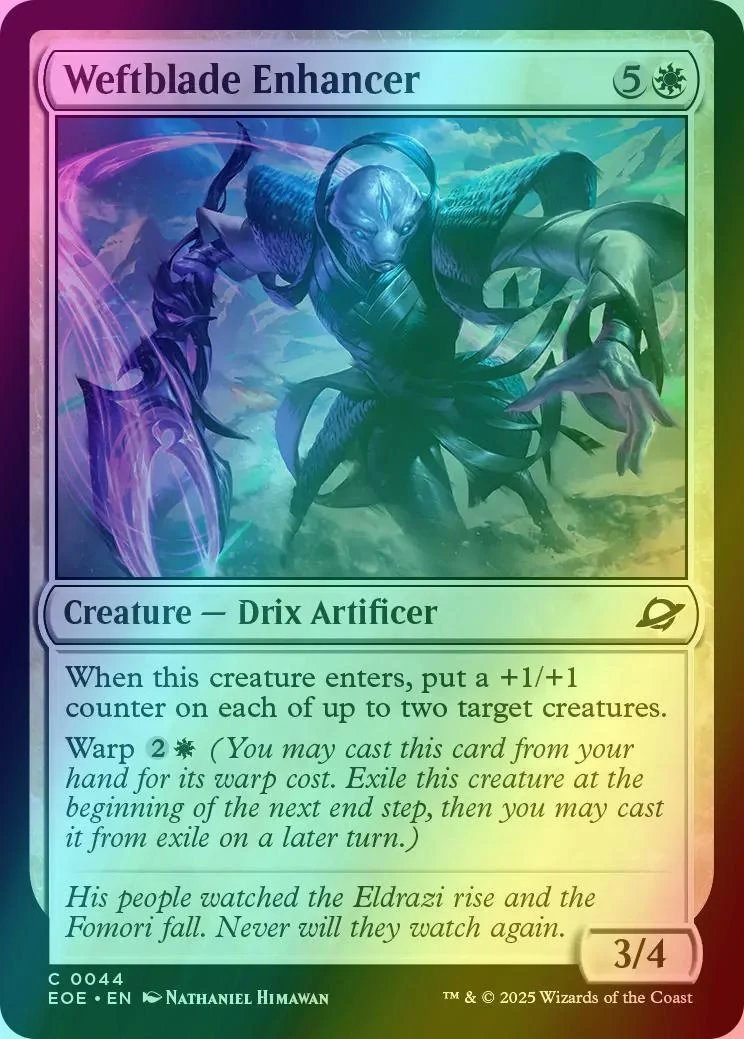 Weftblade Enhancer [44] [Edge of Eternities] [Foil]
