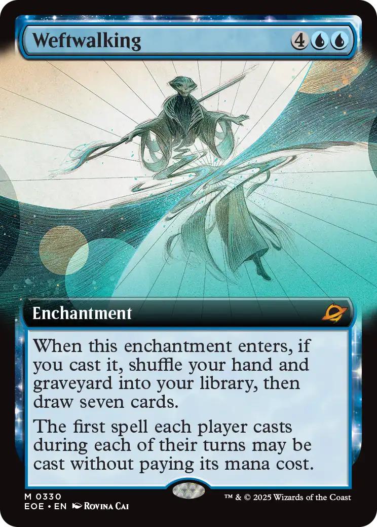 Weftwalking [330] [Extended Art] [Edge of Eternities] [Non-Foil]