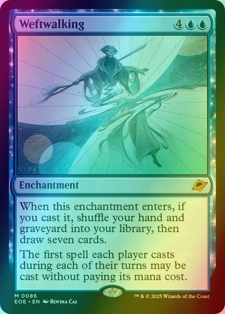Weftwalking [86] [Edge of Eternities] [Foil]