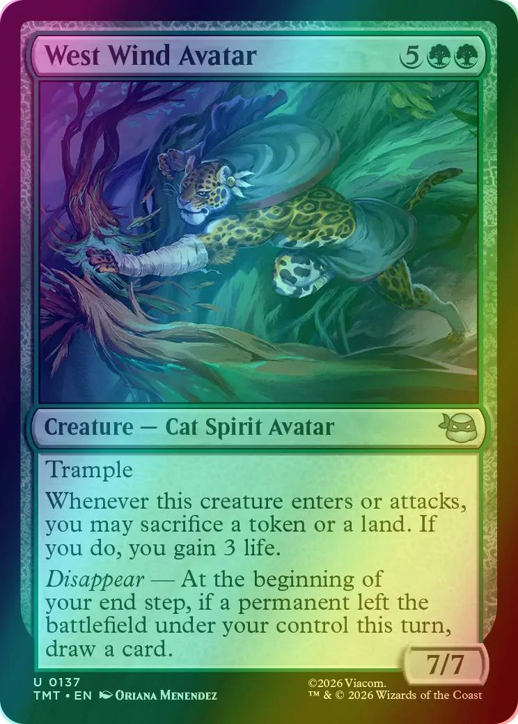 West Wind Avatar [137] [Teenage Mutant Ninja Turtles] [Foil]