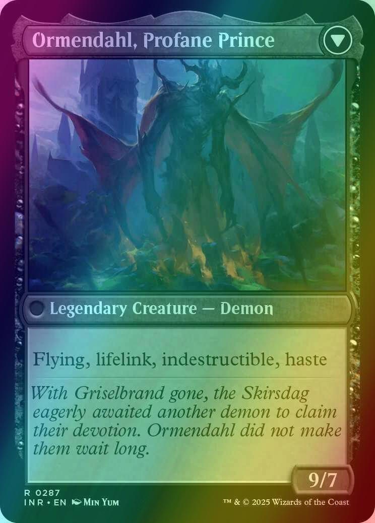 Westvale Abbey // Ormendahl, Profane Prince [287] [Innistrad Remastered] [Foil] - Image 2