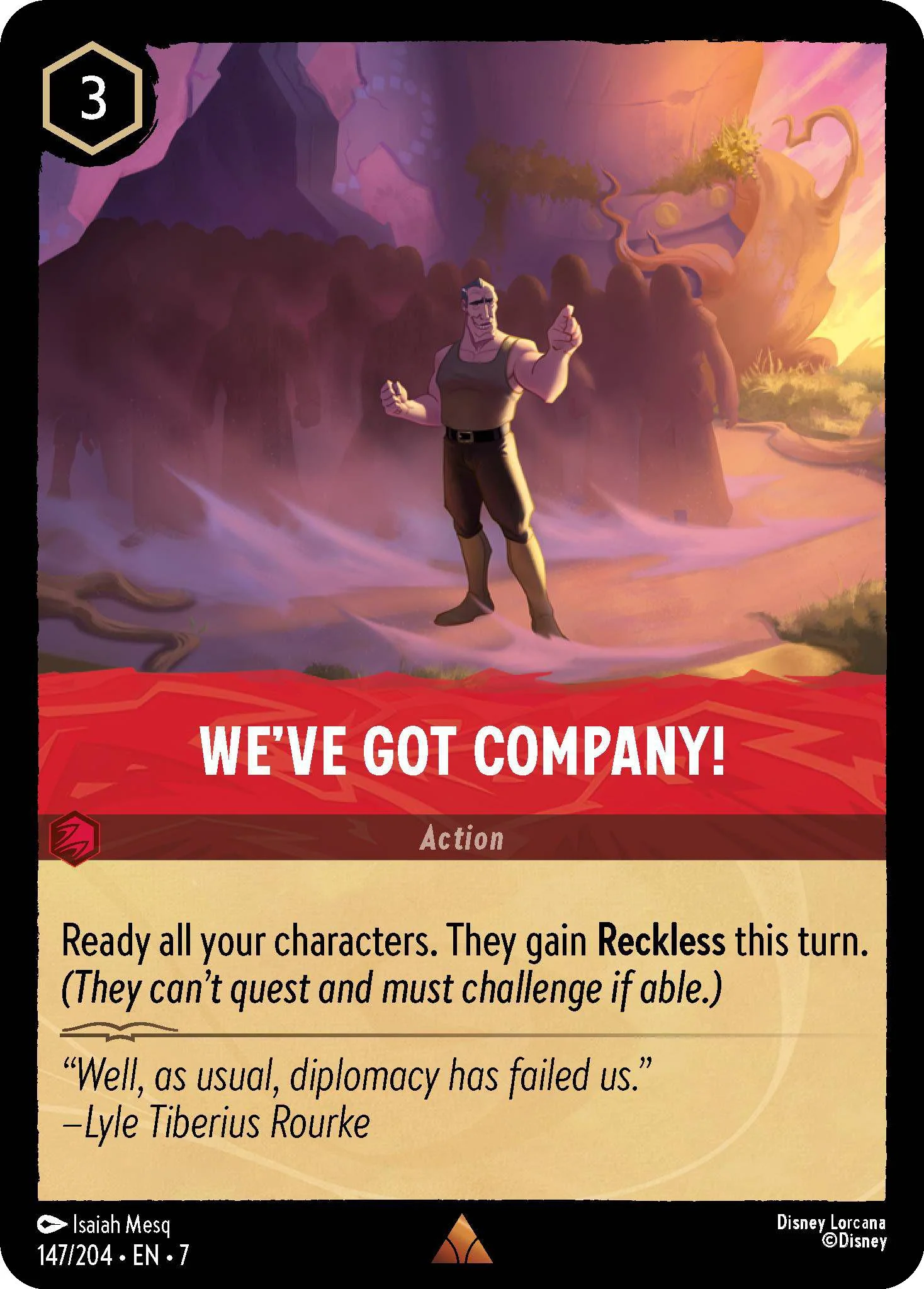 We've Got Company! - 147/204 [Archazia's Island] [Non-Foil]