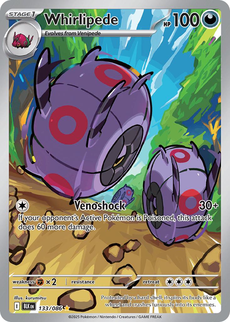 Whirlipede - 133/086 - Illustration Rare [sv105b-133] [Ultra]