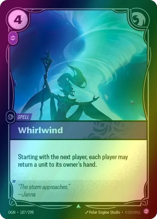 Whirlwind - 187/298 [Origins] [Foil]