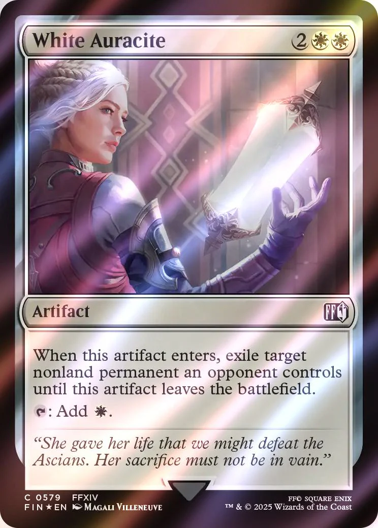 White Auracite [579] [FINAL FANTASY] [Surge Foil]
