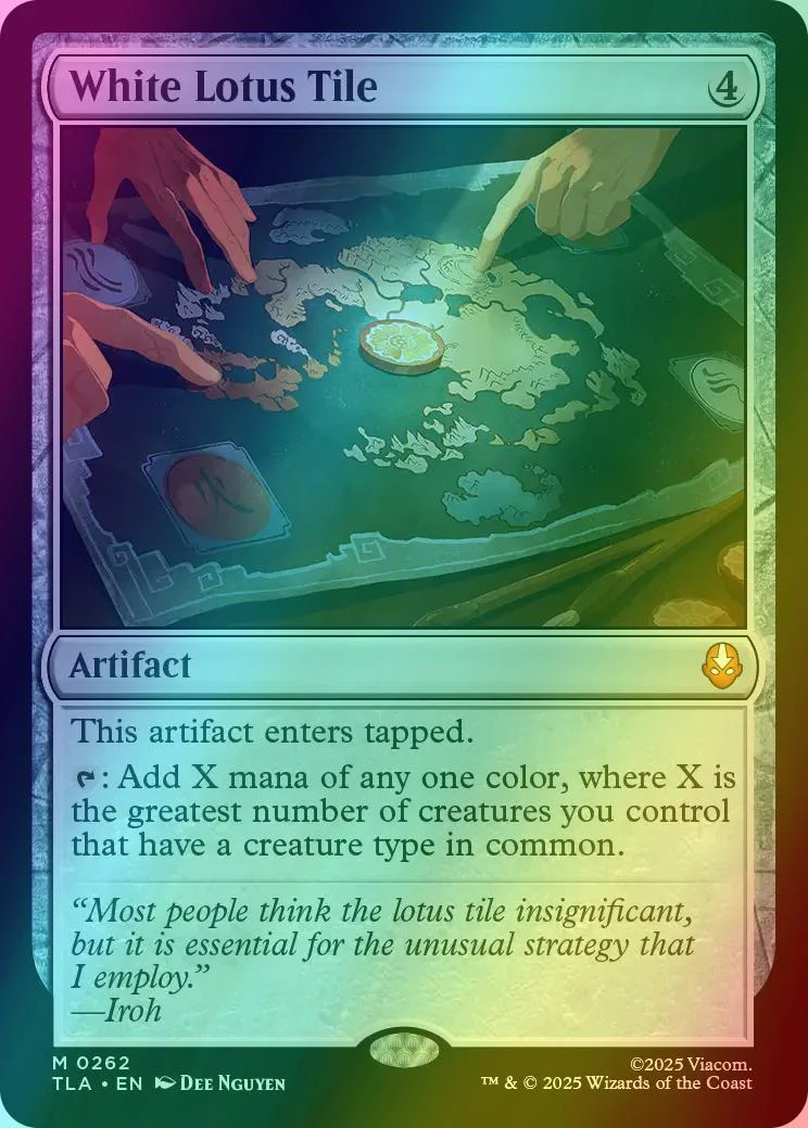 White Lotus Tile [262] [Avatar: The Last Airbender] [Foil]