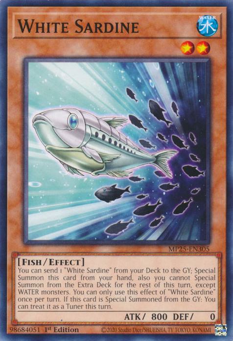 White Sardine - MP25-EN305 - Common - 1st Edition