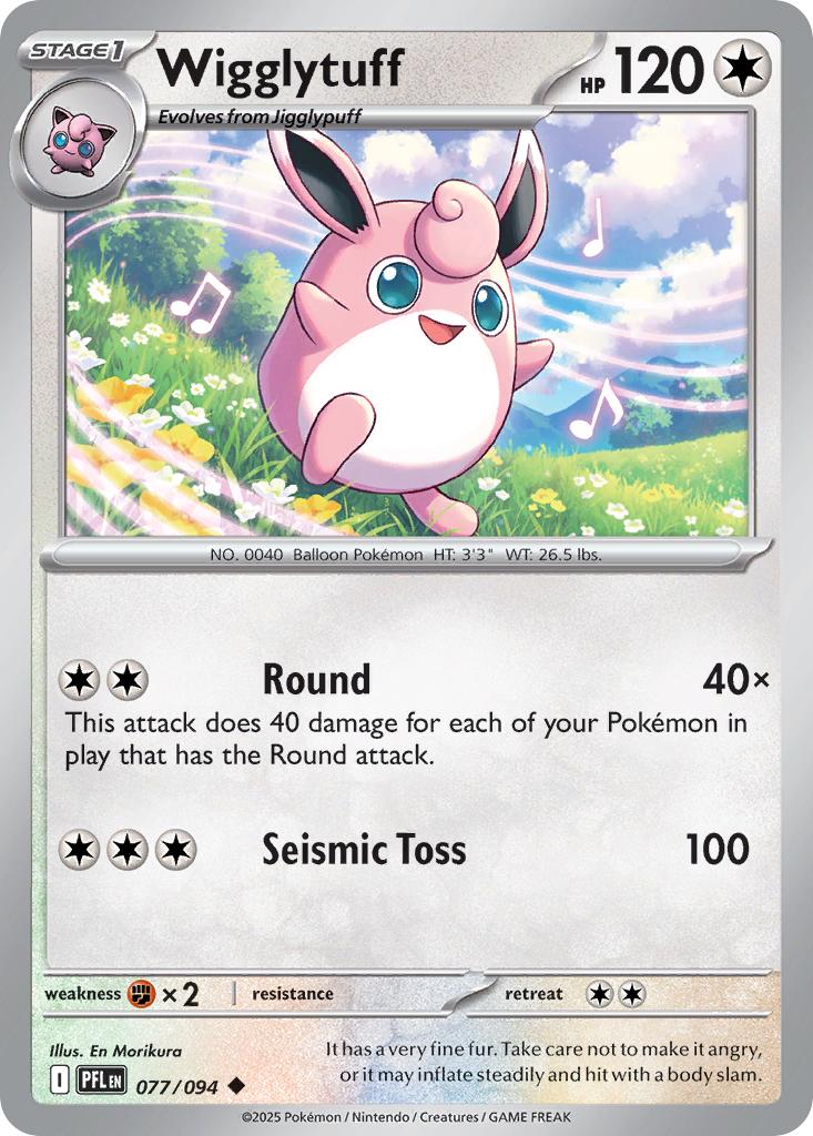 Wigglytuff - 077/094 - Uncommon [me02-077] [Non-Holo]