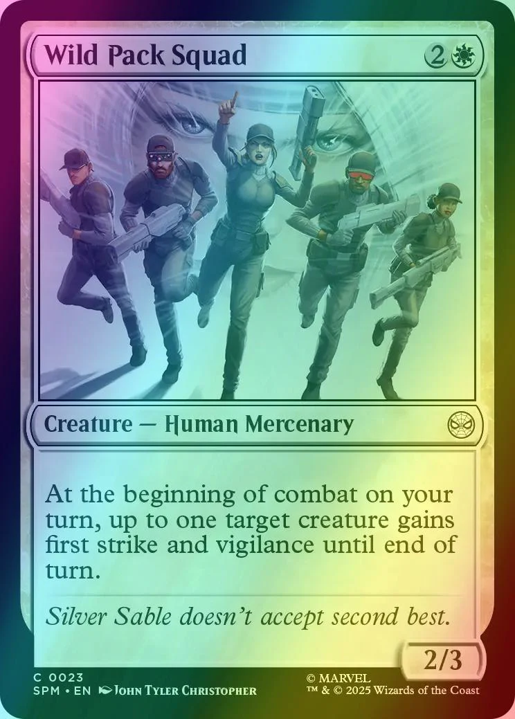 Wild Pack Squad [23] [Marvel's Spider-Man] [Foil]