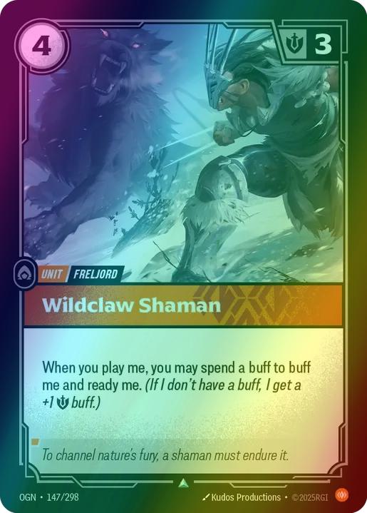 Wildclaw Shaman - 147/298 [Origins] [Foil]