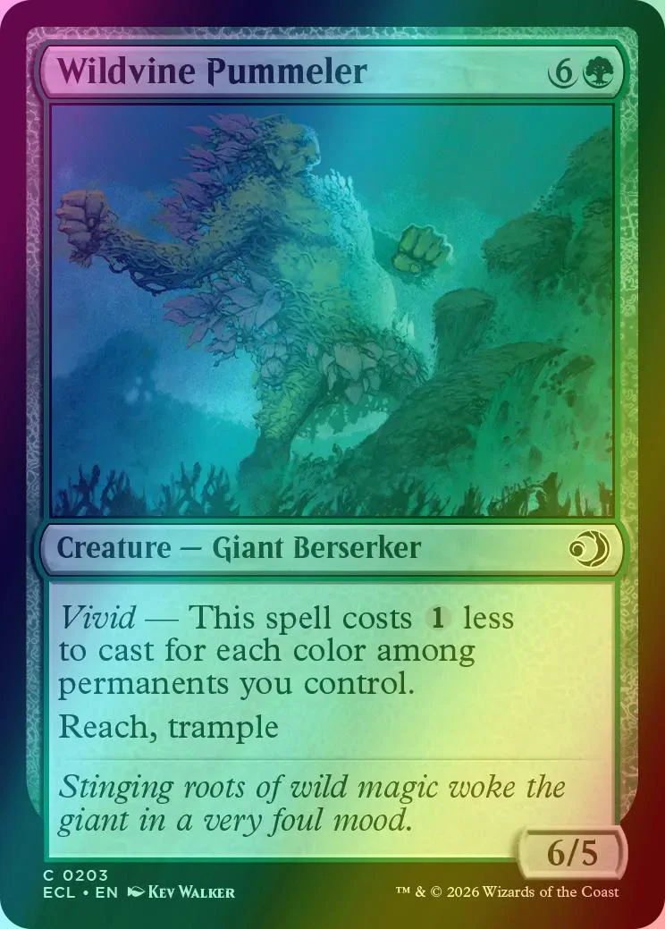 Wildvine Pummeler [203] [Lorwyn Eclipsed] [Foil]