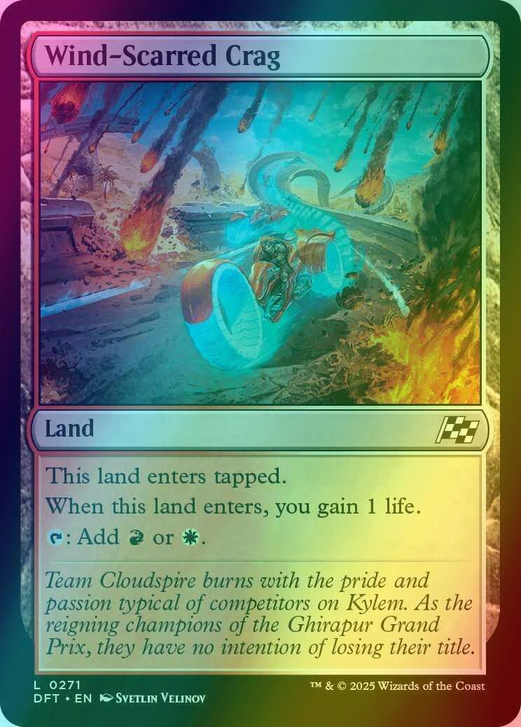 Wind-Scarred Crag [271] [Aetherdrift] [Foil]