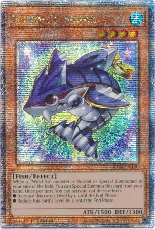 Wind-Up Shark - RA04-EN180 - Quarter Century Secret Rare - 1st Edition