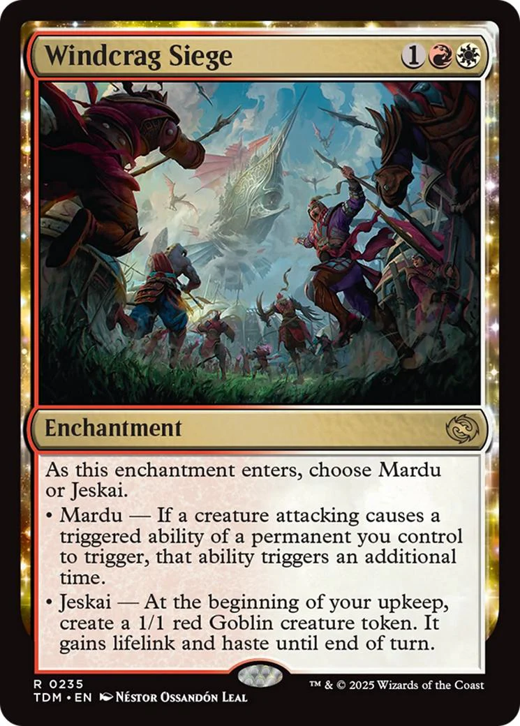 Windcrag Siege [235] [Tarkir: Dragonstorm] [Non-Foil]
