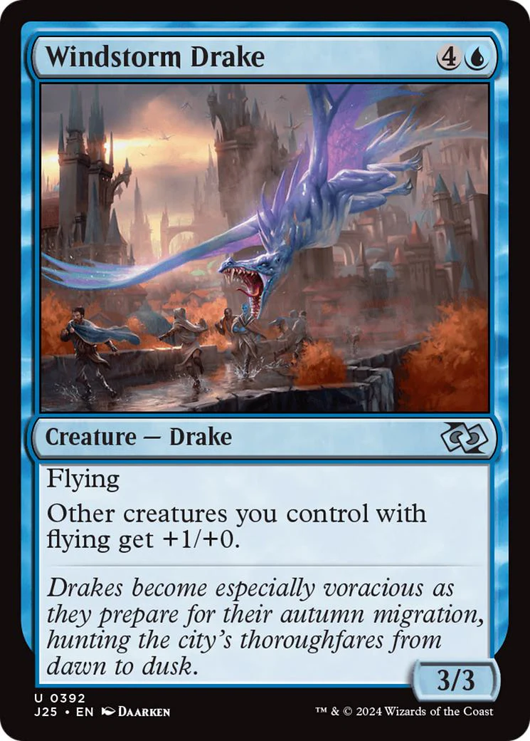 Windstorm Drake [392] [Foundations: Jumpstart] [Non-Foil]
