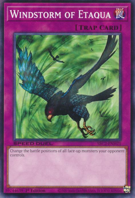 Windstorm of Etaqua - SBC2-ENH21 - Common - 1st Edition
