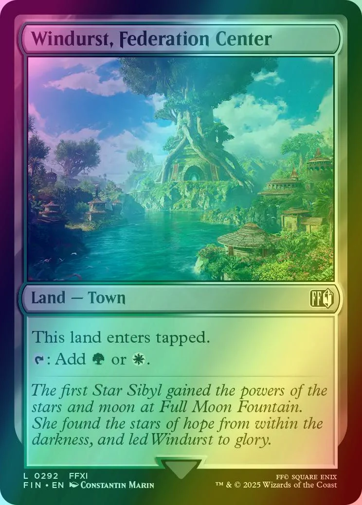 Windurst, Federation Center [292] [FINAL FANTASY] [Foil]