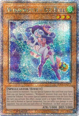 Windwitch - Ice Bell - RA04-EN273 - Quarter Century Secret Rare - 1st Edition