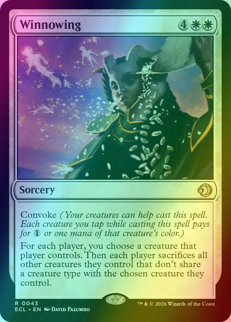 Winnowing [43] [Lorwyn Eclipsed] [Foil]