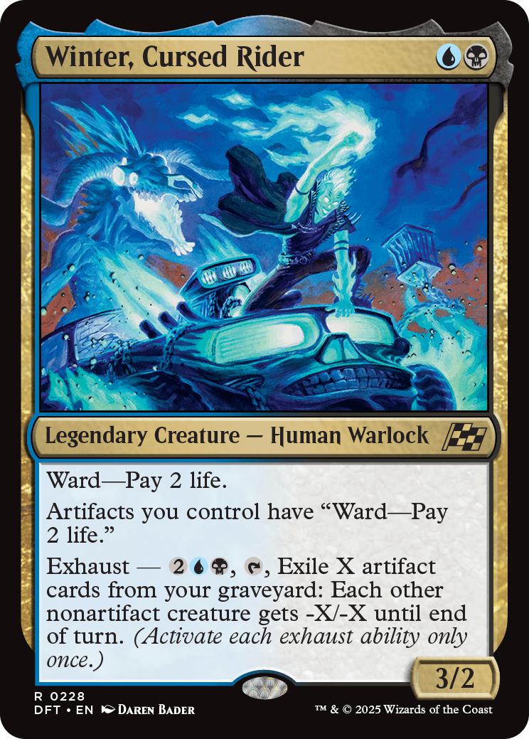 Winter, Cursed Rider [228] [Aetherdrift] [Non-Foil]