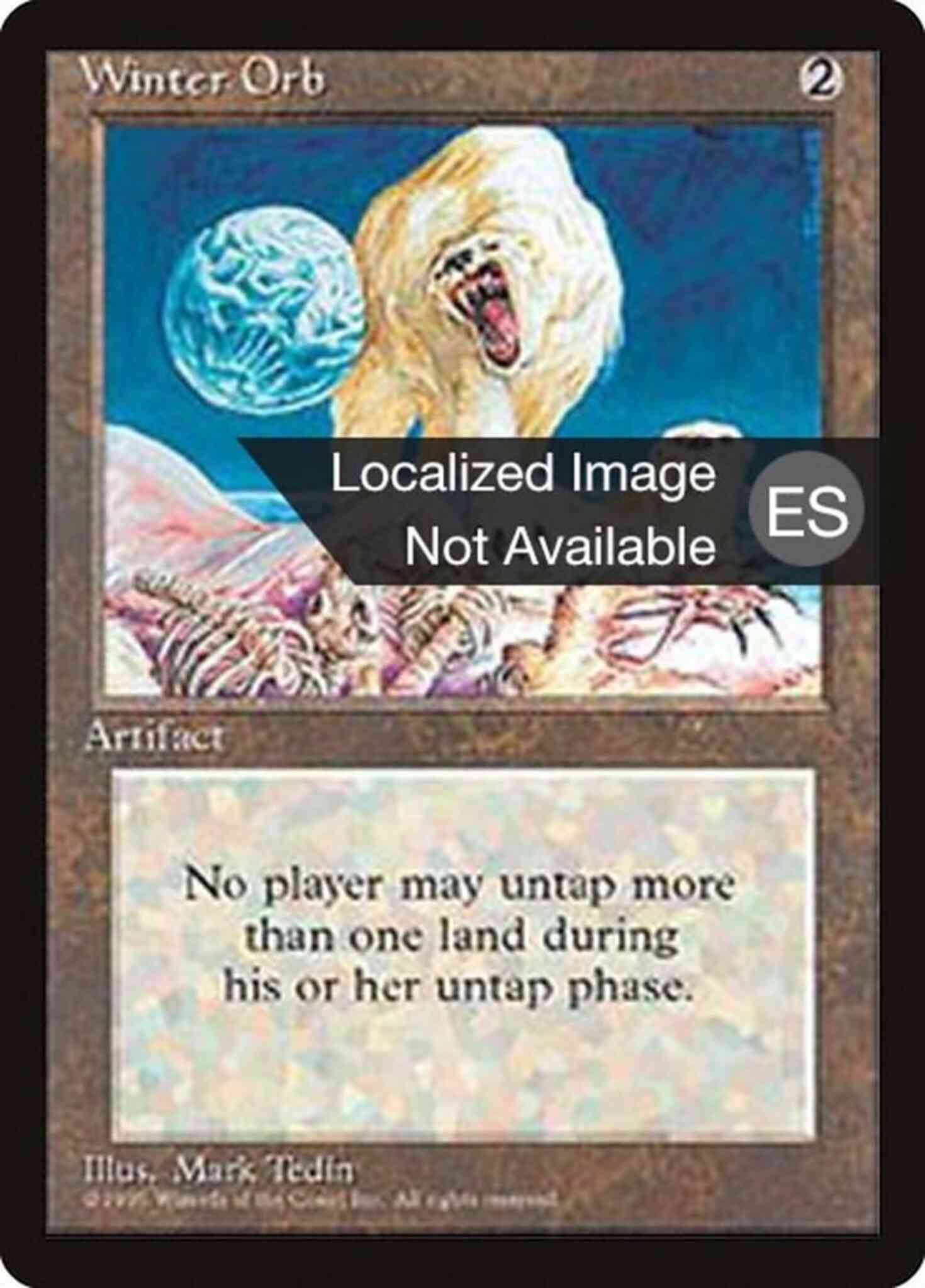 Winter Orb - Chinese [358] [Fourth Edition Black Border: Chinese] [Non-Foil]