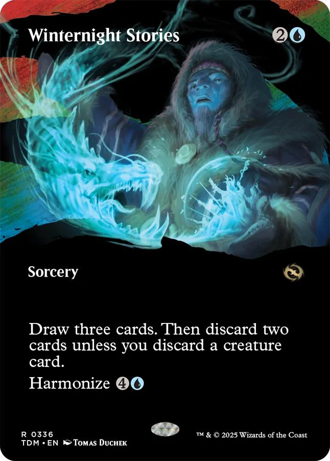 Winternight Stories [336] [Borderless] [Clan] [Tarkir: Dragonstorm] [Non-Foil]