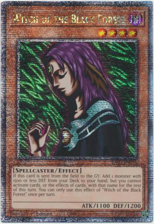 Witch of the Black Forest - RA03-EN091 - Quarter Century Secret Rare - 1st Edition