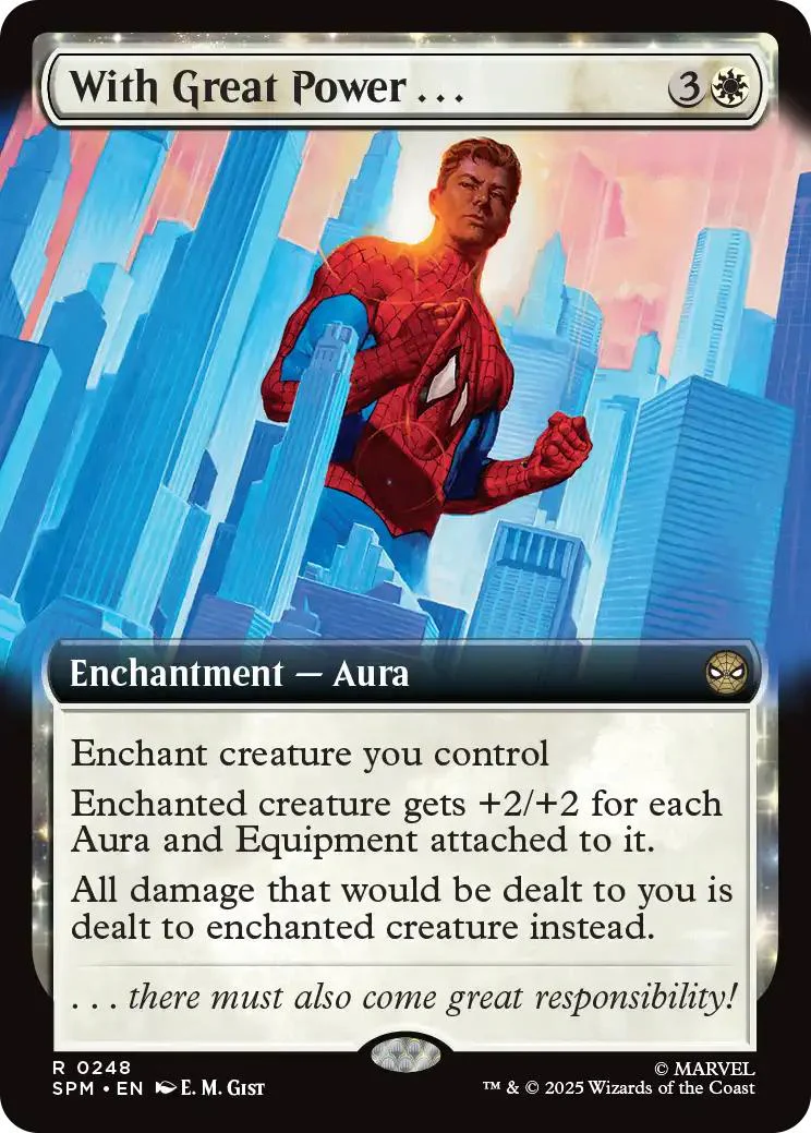 With Great Power . . . [248] [Extended Art] [Marvel's Spider-Man] [Non-Foil]